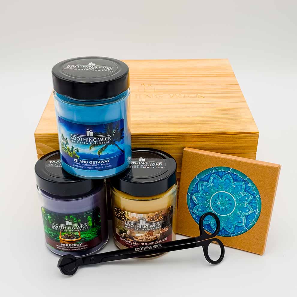 Premium 3 Candle Gift Set